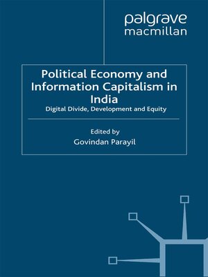 cover image of Political Economy and Information Capitalism in India